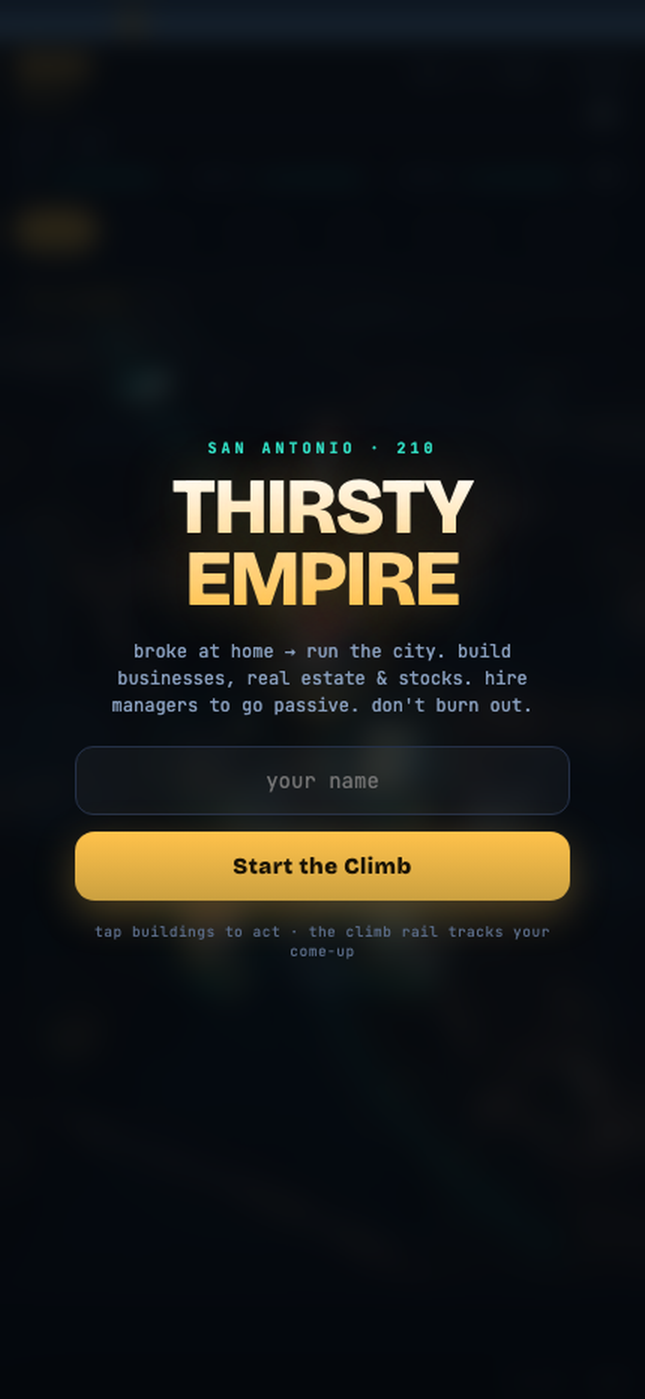 Title screen